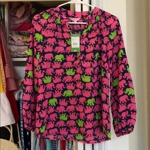 Lilly Pulitzer Tusk in the sun Elsa top